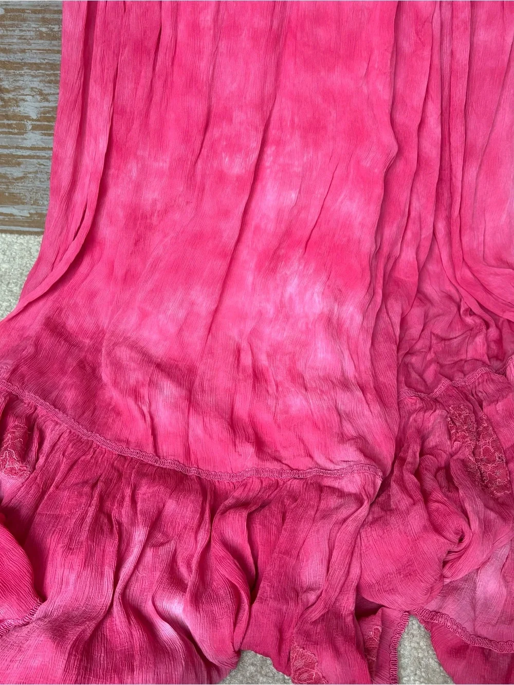 Free People Forever Fuchsia Maxi Dress Pink Sexy Vacation Summer Womens S
